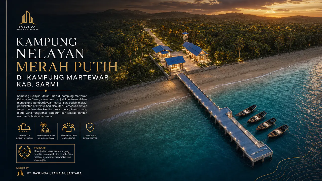 KAMPUNG NELAYAN MERAH PUTIH DI KABUPATEN SARMI