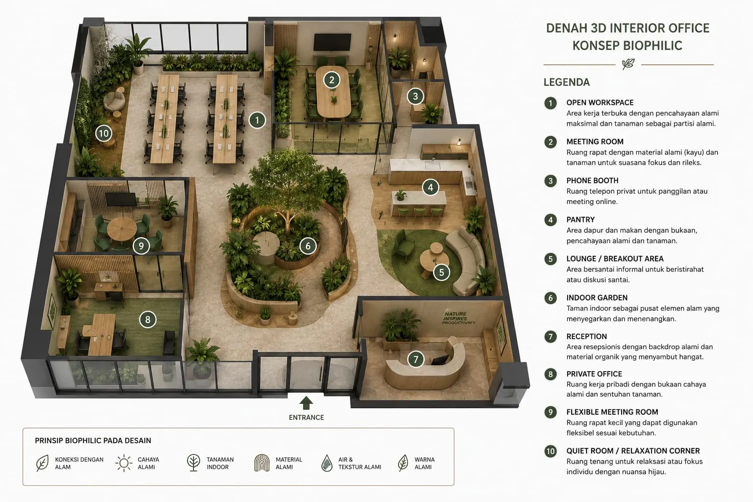 OFFICE BIOPHILIC