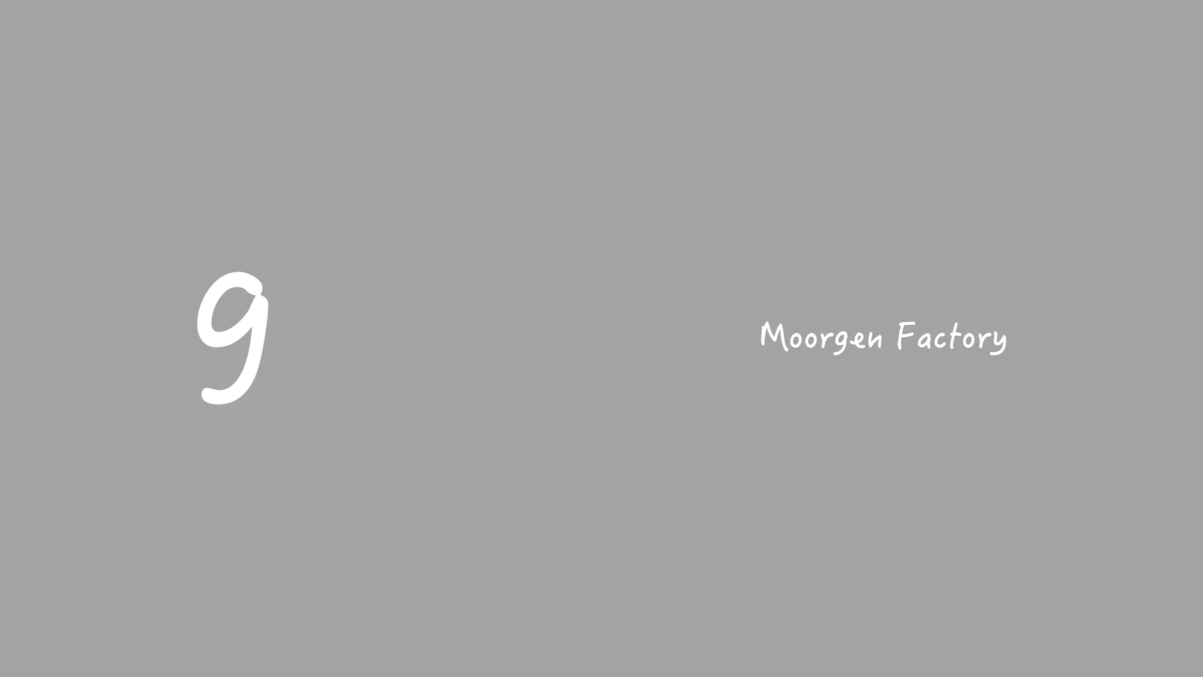 MOORGEN-FACTORY