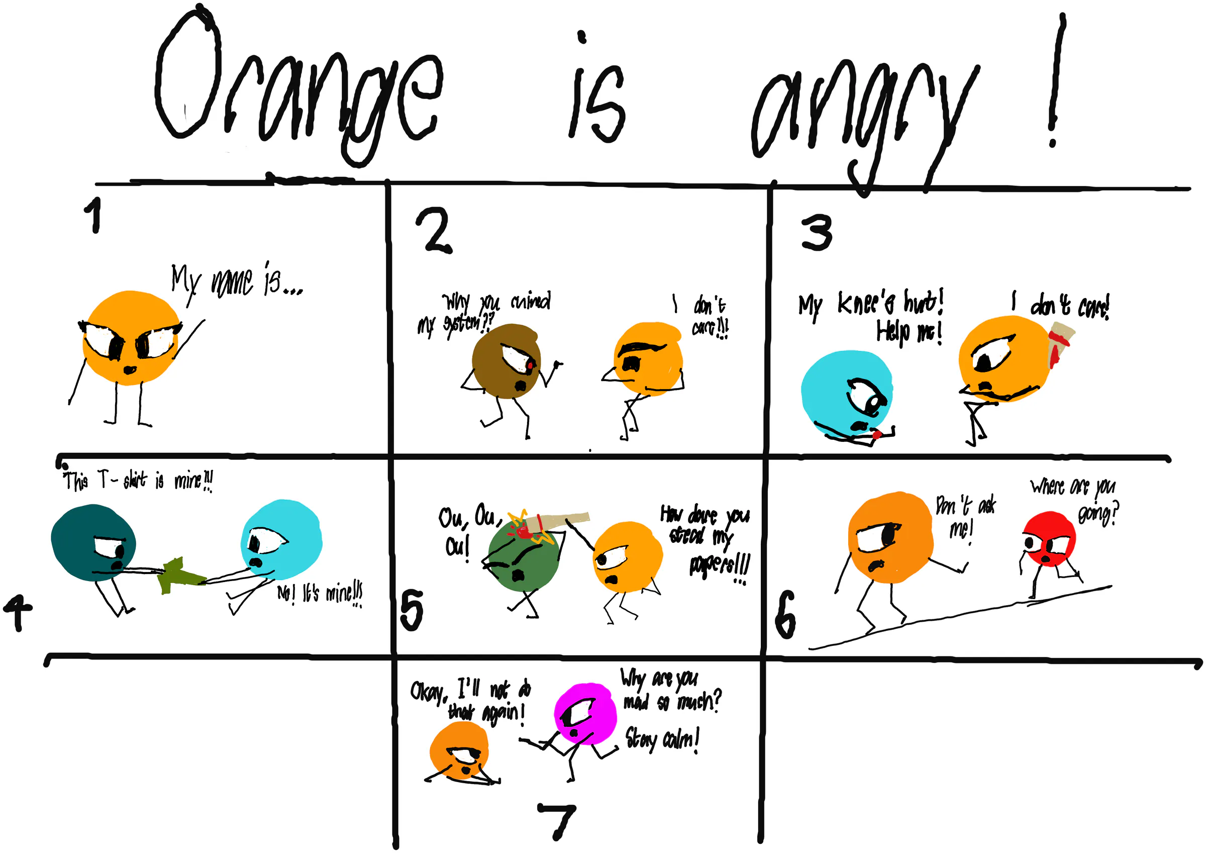 ORANGE IS ANGRY