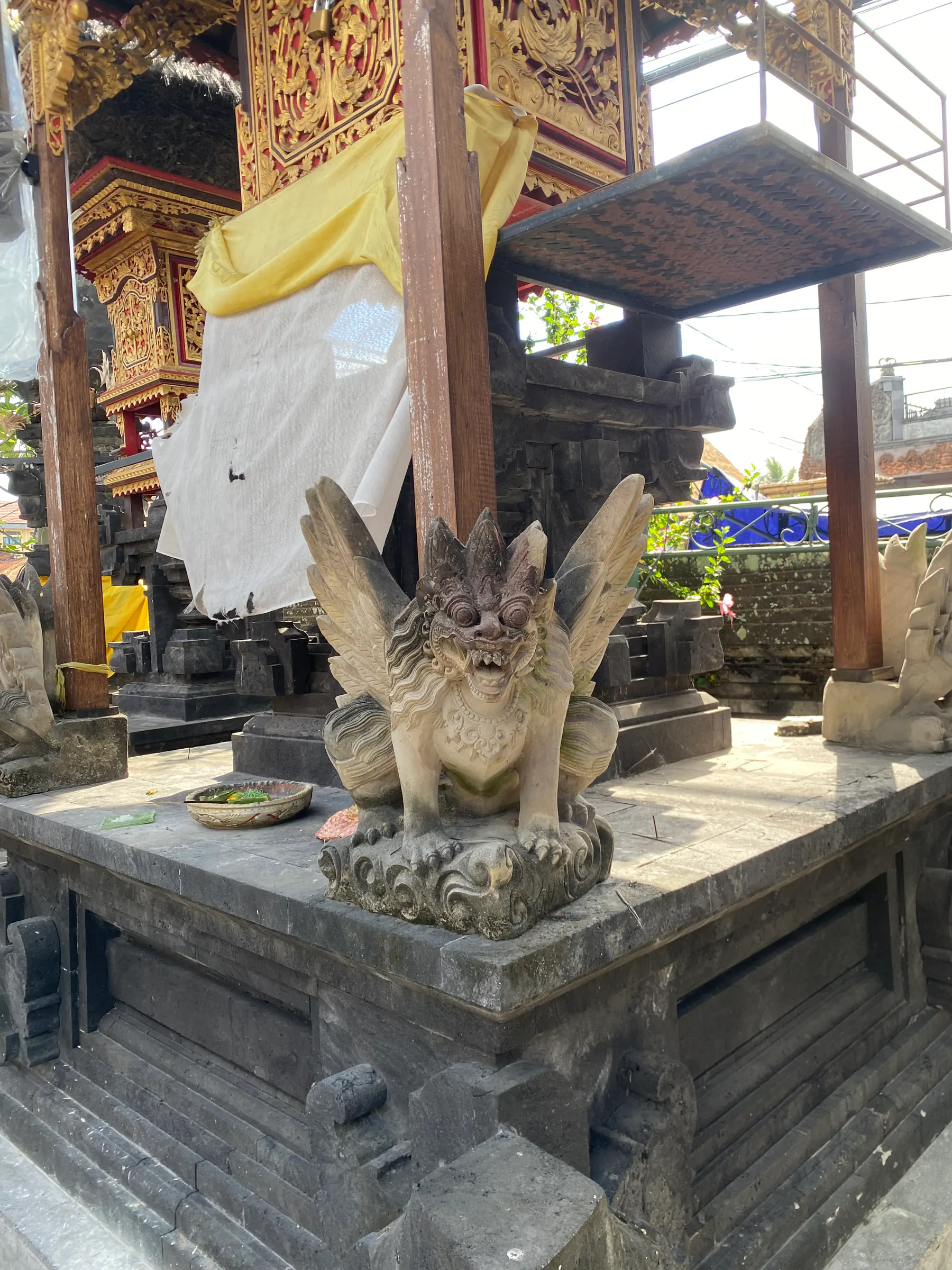 sendi khas bali untuk pilar kayu dan batu