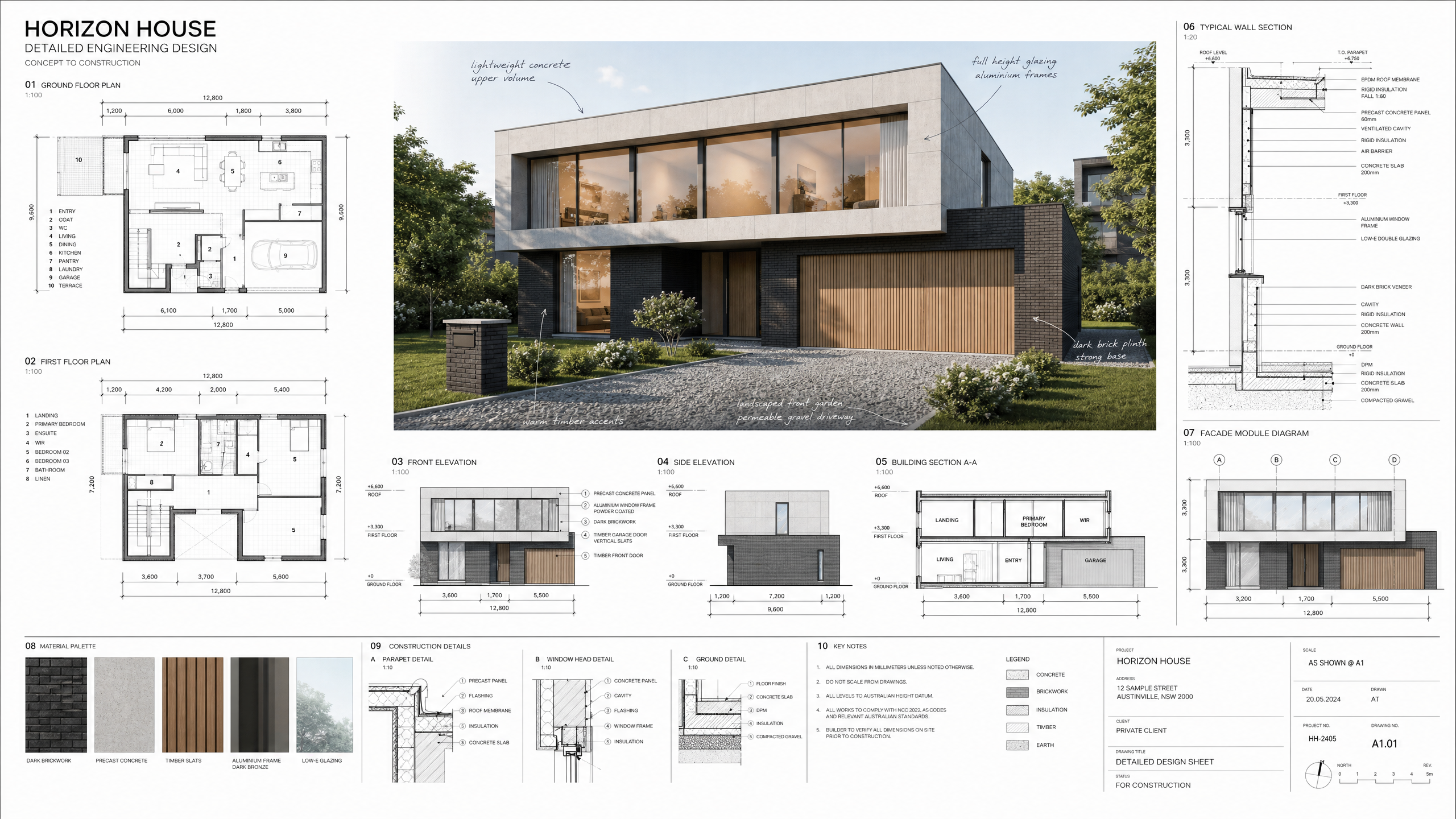 contoh rumah tinggal